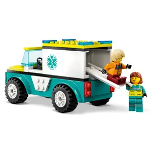 Lego Emergency Ambulance & Snowboarder 60403